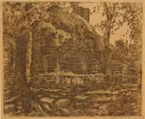 Childe Hassam, The Home Sweet Home Cottage, Easthampton (Cortissoz/ Clayton 174)