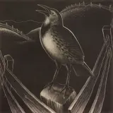 Paul Landacre, Meadow Lark wood