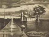 Georges Schreiber, Rain (AAA 1943.044)