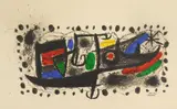 Untitled by Joan Miró, lithograph in colors, as published in ''Derriere Le Miroir'', offered Dec 2023