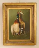 William Duffield, Still-Life of Game, oil on canvas, 1860