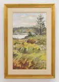 James E. Hughes, Early Fall, oil on canavs, 1988