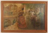 Rudolf Alfred Höger, The Arrival, oil on canvas