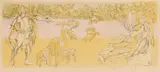 Jacques Villon, in colors, etching