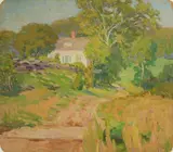 Kate A. Williams, Summer Landscape with House