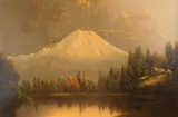 Eliza Barchus, Mount Rainier- Golden Sunset