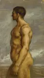 Albert Pels, Standing Male Nude