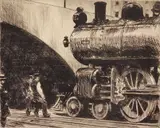 Edward Hopper, The Locomotive (Levin 100)