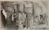 James A. M. Whistler, The Forge (Kennedy 68 iv/IV), drypoint on laid paper, 1864