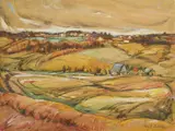 August Biehle, View of Zoar
