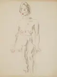William Sommer, Seated Female Nude