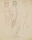 William Sommer, The Three Graces (Male)