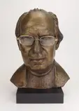 Richard Mc Dermott Miller, Philip Pearlstein, bronze sculpture, 1971-1976