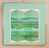 James Twitty, Greenfold IV, acrylic on canvas