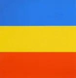 Ellsworth Kelly, Blue, Yellow, Red (Axsom 91), silkscreen in colors, 1970-73