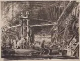 Muirhead Bone, Building Ships: A Workshop