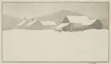 Asa Cheffetz, Winter Weather (Springfield 92) wood, engraving, 1950