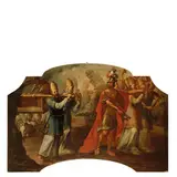 L'Arca dell'Alleanza by Giovanni Domenico Molinari, oil on canvas, offered Nov 2022