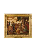 Giovanni Permeniate, Adorazione dei Magi, oil on panel