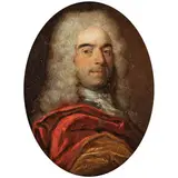Nicolas de Largillière, Ritratto di gentiluomo, oil on copper