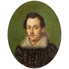 Ottavio Leoni, Ritratto di gentiluomo, oil on copper