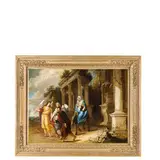 Willem van Herp, Fuga in Egitto, oil on canvas