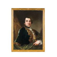 Carlo Amalfi, Ritratto di gentiluomo, oil on canvas