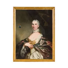 Carlo Amalfi, Ritratto di dama, oil on canvas
