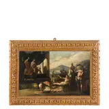 Martirio di San Lorenzo by Carlo Coppola, oil on canvas, offered Nov 2022
