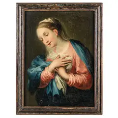 Ignazio Stern, Madonna, oil on canvas