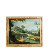 Vittorio Amedeo Cignaroli, Paesaggio con ponte e figure