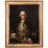 Ritratto di gentiluomo by Giovanni Domenico Lombardi, oil on canvas, offered Nov 2022