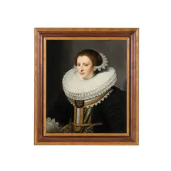 Jan Anthonisz. van Ravesteyn, Ritratto di dama / Traccia di firma e data 16(3)5, oil on panel