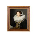 Jan Anthonisz. van Ravesteyn, Ritratto di dama / Traccia di firma e data 16(3)5, oil on panel