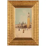 Paolo Sala, Milano, 1859 - 1924 / Veduta di Piazza San Marco / Firmato P Sala in basso a sinistra