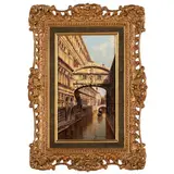 Antonietta Brandeis, Myslkovice, 1848 - Firenze, 1926 / Ponte dei Sospiri / Firmato A Brandeis in basso a destra / Porta della Carta / Firmato A Brandeis in basso a sinistra