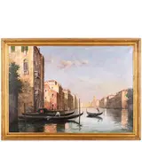 Parigi, 1870 - 1955 / Canale veneziano / Firmato Bouvard in basso a destra by Antoine Bouvard Detto Marc Aldine, oil on canvas, offered Nov 2022
