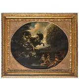 Diana al bagno by Giacomo del Pò, oil on canvas, offered Dec 2022