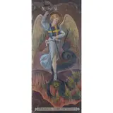 Pippo Rizzo, Corleone 1896 - Palermo 1964 / San Michele Arcangelo, 1917, oil on canvas