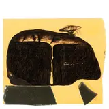 Enzo Cucchi, Morro D'alba 1949 / Senza titolo, 1987, mixed media on paper