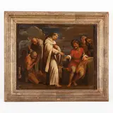 Luigi Amidani, Episodi della vita di un Santo, oil on canvas