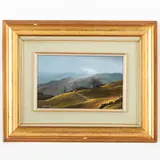 Francesco De Panis, Genova, 1940 / Paesaggio autunnale / Firmato F De Panis in basso a sinistra, oil on canvas
