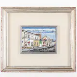 Orfeo Tamburi, Jesi, 1910 - Parigi, 1994 / Veduta di Parigi / Firmato Tamburi in basso a destra