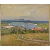 Karp Demjanovich Trokhimenko, Sushany, 1885 - Kiev, 1979 / Vallata / Firmato K Trokhimenko in basso a destra
