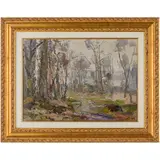 Sergiy Fedorovich Shishko, Nosivka, 1911 - Kiev, 1997 / Paesaggio primaverile, 1967 / Firmato Shishko e datato 67 in basso a destra