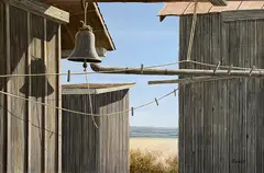 Fisherman’s Bell, by James H. Cromartie, Acrylic on Board, offered Aug 2022