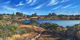 Illya Kagan, View of Hummock Pond – Nantucket Island,