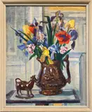Ruth Haviland Sutton, Floral Still Life