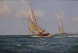 Montague Dawson, Under Spinnaker
