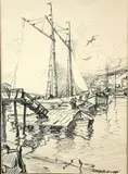 Emile Albert Gruppe, Gloucester Harbor